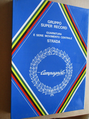 Campagnolo Super Record Strada Kettensatz 53-42 172,5 NOS Boxed.