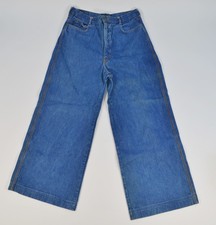 Vintage Brittania Bell Bottom 70s 80's Super Wide Elephant Leg Flare Denim Jeans