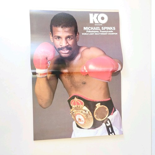 KO Boxing Magazine February 1985 Gerry Cooney Cover No Label | VGC - Picture 9 of 11
