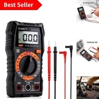 Compact Digital Multimeter with Backlight - Accurate Measurement Tool for DIY