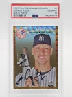 AARON JUDGE 2023 TOPPS CHROME PLAT ANNIVERSARY GOLD WAVE /50 PSA 10 Q3801