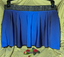 Girls Gymnastics Skirt w/built in Shorts Rhinestone Waistband Dancewear sz XL