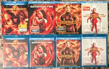 The Hunger Games 4-Film Collection Blu-ray DVD Lot 8-Disc Set w Slipcover