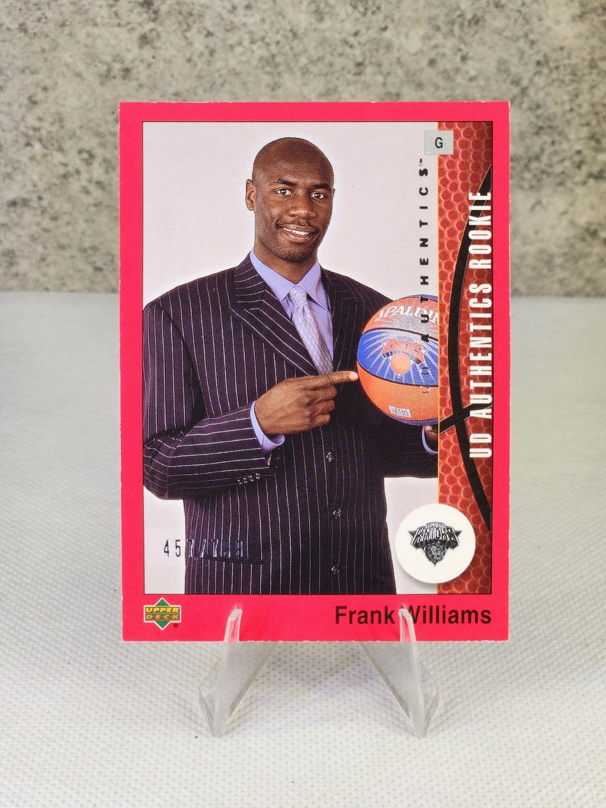 2002-03 Upper Deck UD Authentics - UD Authentics Rookie Frank Williams #109 /799