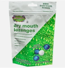 Cotton Mouth Lozenges Dry Mouth Relief Mint Mix 3.3 Ounce Bag - 30pc