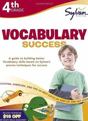 Fourth Grade Vocabulary Success - Paperback, by Sylvan Learning - Very Good