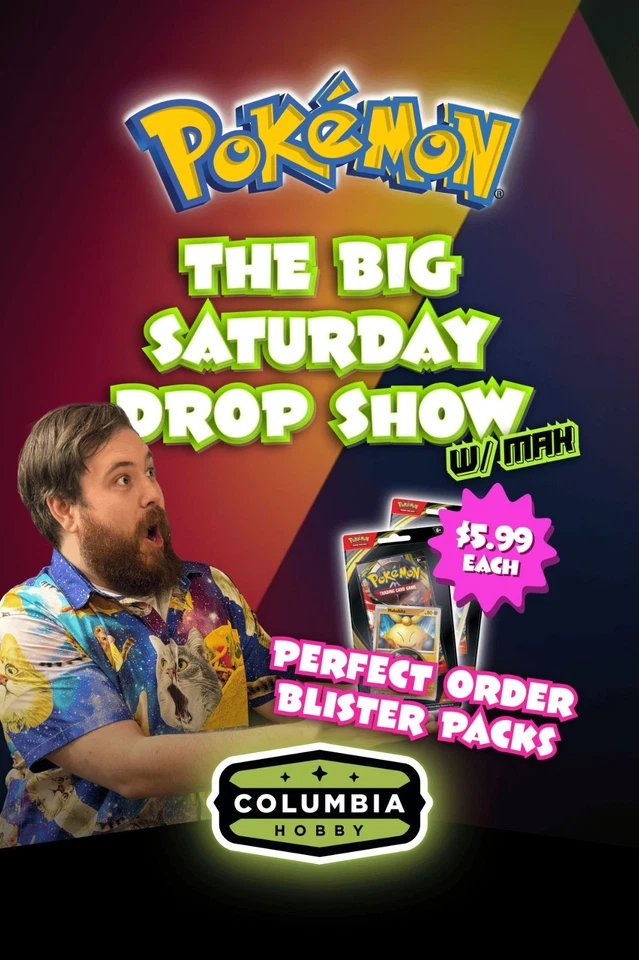 The Big Saturday Drop Show! $1 Start Pokemon and Buy Now Drops w/Mak