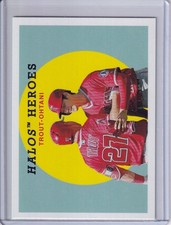 2018 Topps Archives -#303 Shohei Ohtani (RC) / Mike Trout Halos Heroes