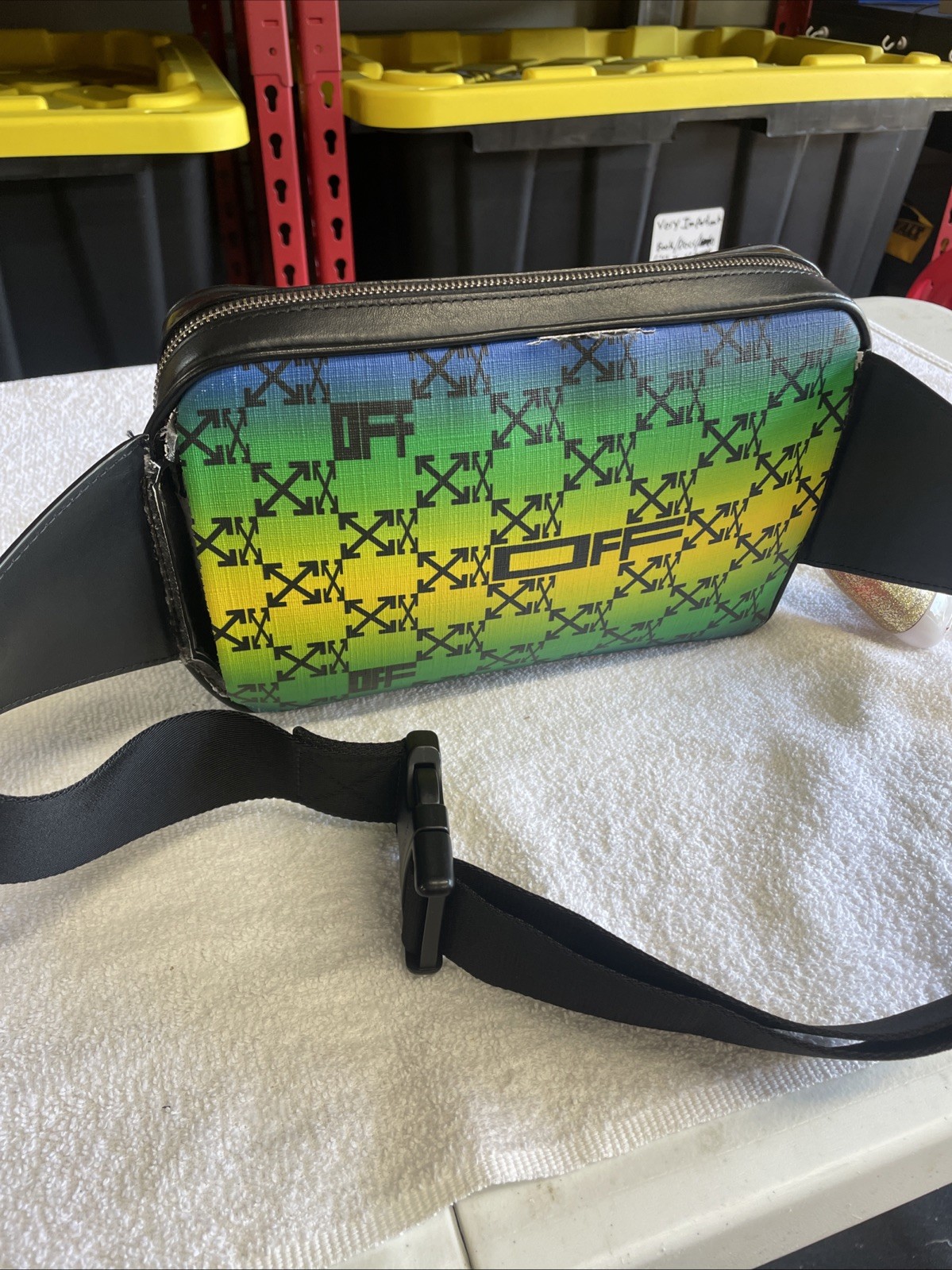 Off-White Ombre Monogram Belt Bag — image 9