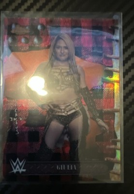 2025 Topps Chrome WWE X Cactus Jack - Giulia, Giulia #58 Red & Black Refractor