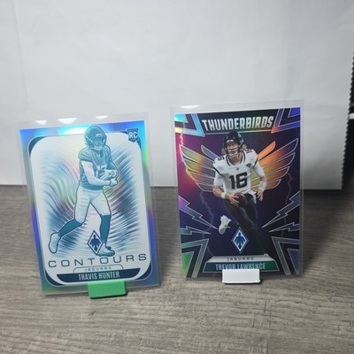 Panini Phoenix Football Travis Hunter Trevor Lawrence Jaguars Card Lot 2 Cards
