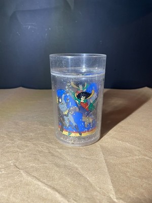 1993 Zak Designs Batman plastic Glass | Vintage Collector Rare !