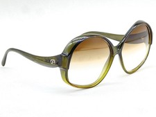 1960s Persol Ratti-OPTYL Round Olive Frames Number P208 60 Frame Italy