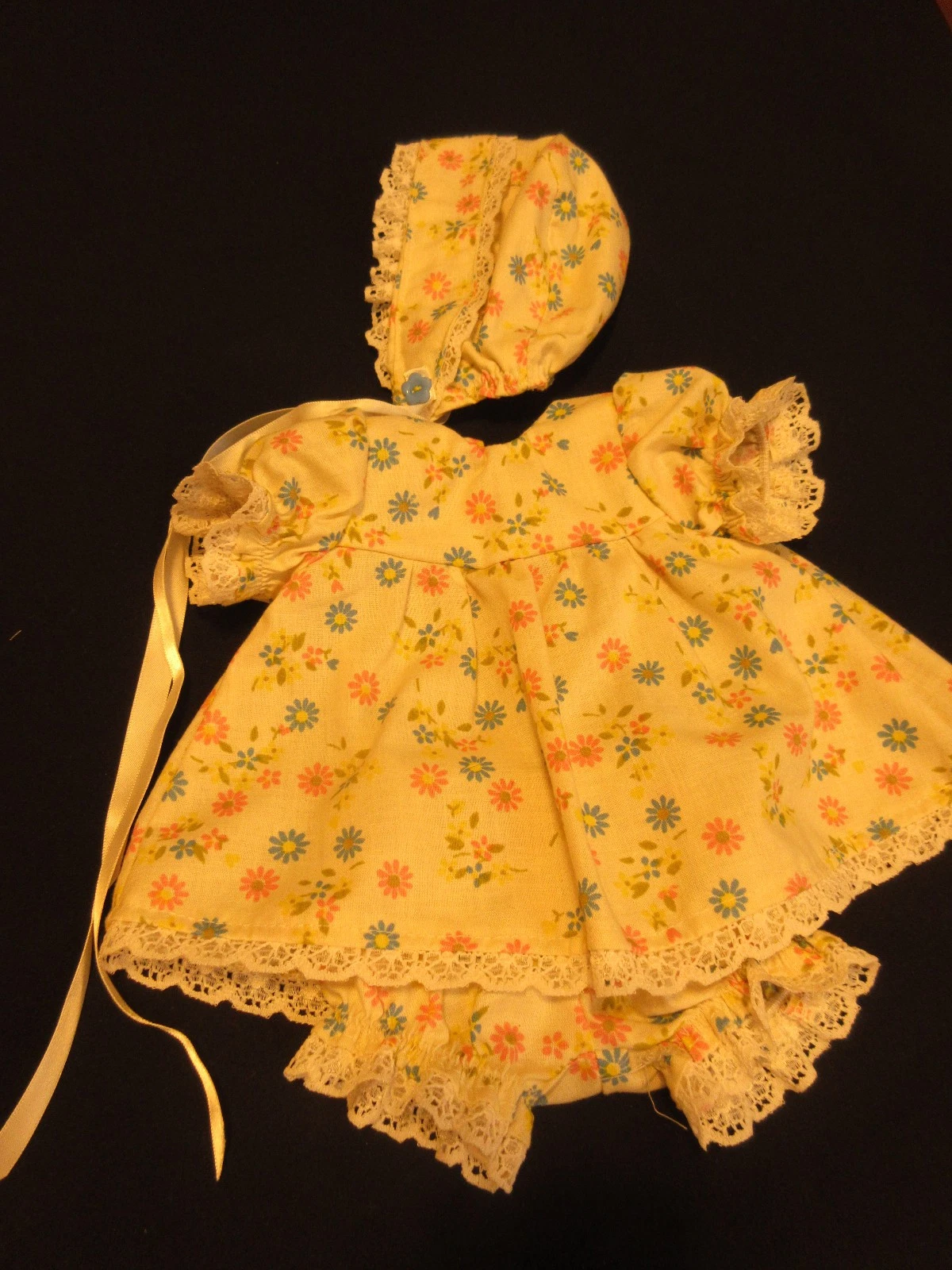 VETEMENTS LOTTO VESTITI VINTAGE BABY DOLL TAGLIE 14" 20" PER LO PIÙ FATTI A MANO