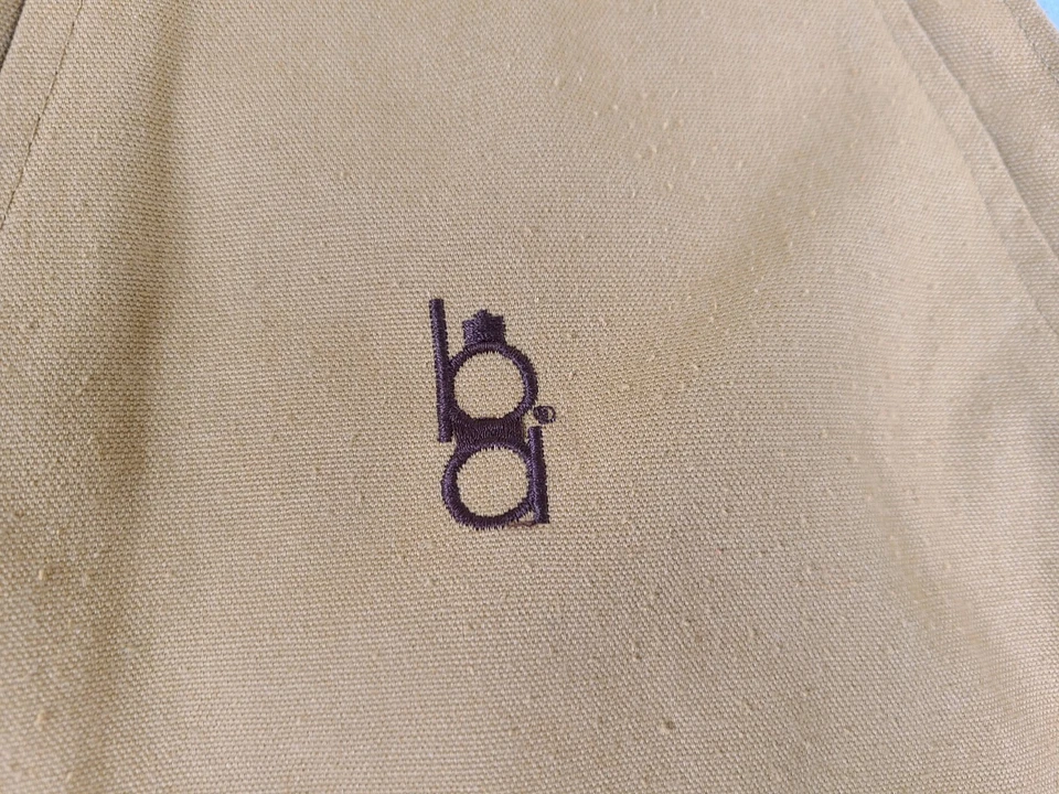 Vintage BOB ALLEN Hunting Vest Mens Large Brown Duck Canvas Pockets Padded USA - Image 3 of 4