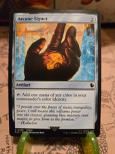 MTG Arcane Signet (0335) Commander: Final Fantasy Regular Common NM