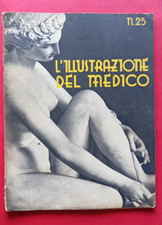 RR3c - L'Illustrazione del Medico Nr. 25/1936 - Rivista Fascista - Indice