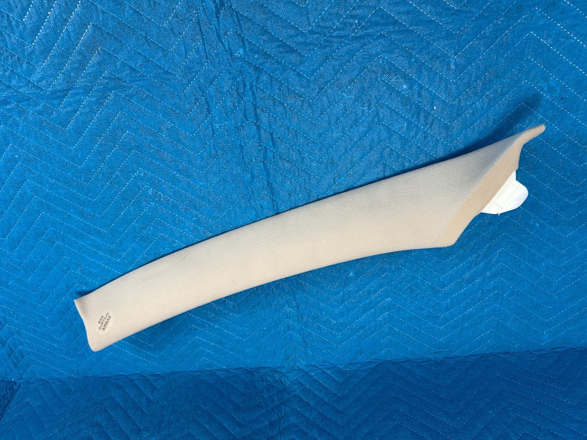OEM Lexus LS430 Front Driver's Pillar Garnish Trim Panel Ecru:LK04
