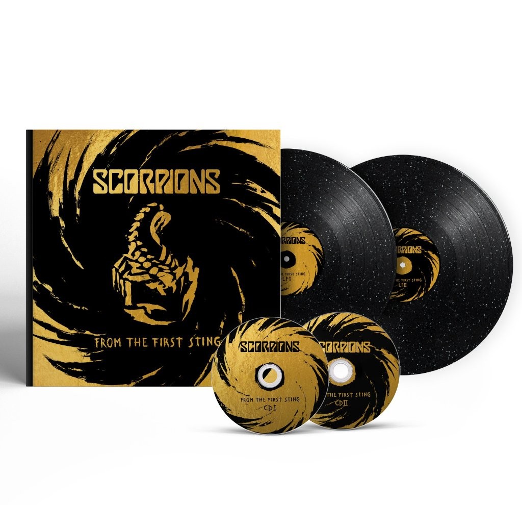 Scorpions From the First Sting LP set vinyl Europe BMG 2025 Bookpack - PRESALE