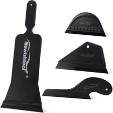 Window Tint Tools Kit - Bulldozer Squeegee, Side Wiper, 4 IN 1 Squeegee Set