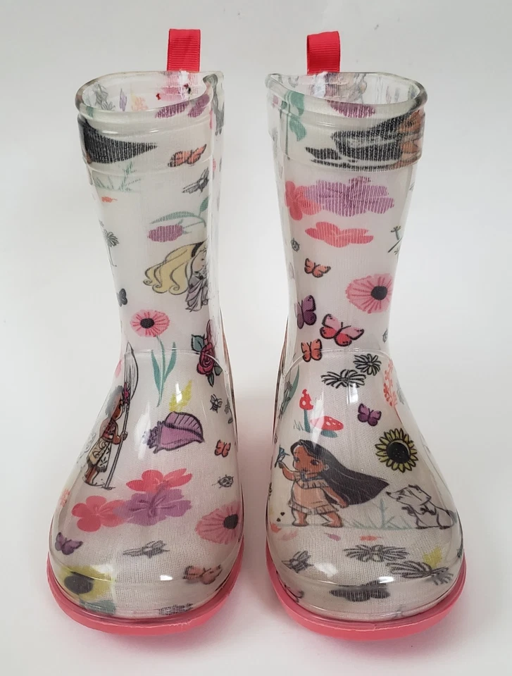 Disney Animators' Collection Niños Pull On Princess Botas de Lluvia Bebé Niñas Talla 7 Foto 2 de 4
