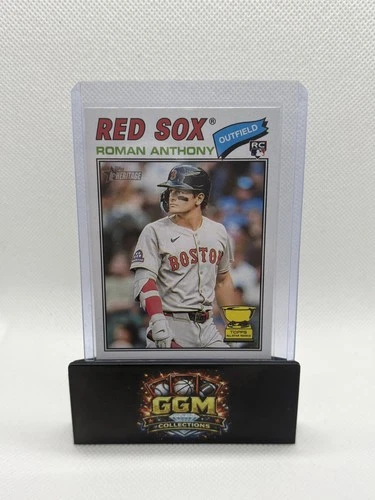 Topps Heritage 2025 Roman Anthony Rookie All-Star Boston Red Sox Trading Card