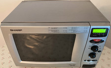 Doppelgrill-Mikrowelle Sharp R-671 mit Drehteller ohne guten Mitnehmer