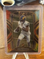2020 Select Van Jefferson Club Level Tie Dye #23/25 RC LA RAMS
