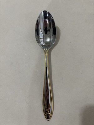Yamazaki ALEXANDRA GOLD - place/oval soup spoon NEW
