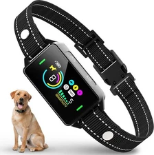 2025 Anti Bark Dog Shock Training Collar Rechargeable Waterproof LCD Pet Trainer
