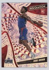 2023-24 Panini Revolution Rookies Avalanche Kobe Brown #130 1as3