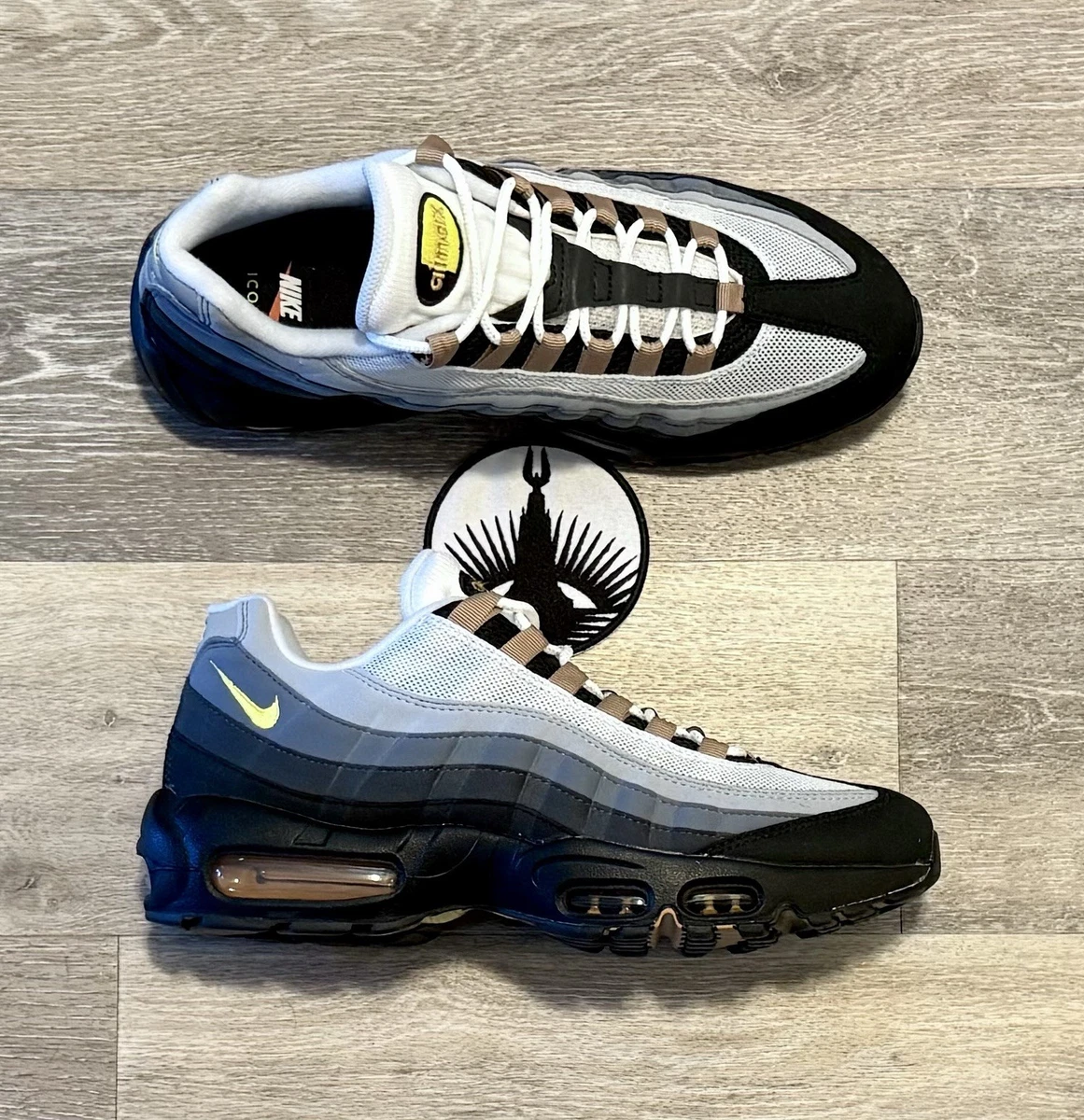 Nike Air Max 95 Low Grey/Yellow for Sale | Authenticity Guaranteed