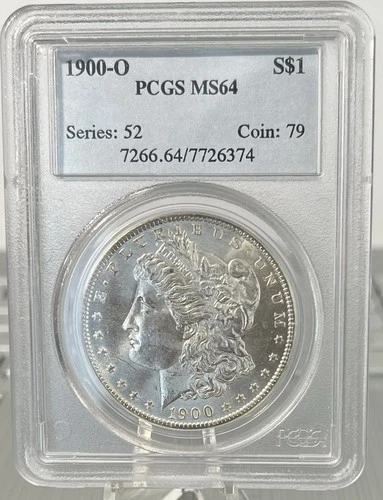 1900-O   Morgan Dollar  Series 52 PCGS MS 64 .