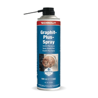 Technolit Graphit-Plus-Spray 3In1 500Ml, RostlöSer, Schmiermittel, Kontaktspray