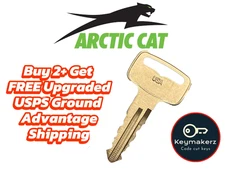 Arctic Cat Keys ATV SxS Wildcat Prowler Snowmobile Key Cut to Code 4150-4299