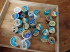 Lot 25 spools Coats&Clarks Dual Duty Thread-nice little coll-large&small spools — photo 5