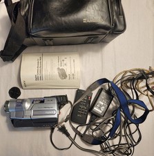Sony Handycam Digital 8 Camcorder - DCR-TRV250 - Tested Bundle