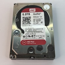 Western Digital Red 6TB 5400RPM SATA 6Gbps 64MB Cache 3.5" Hard Drive WD60EFRX