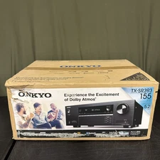 Onkyo TX-SR393 5.2-Channel A/V Receiver, 80W Per Channel (New)