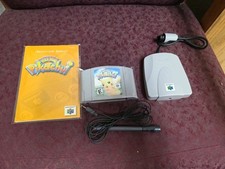 Hey You Pikachu! - Nintendo 64 W/Microphone Very Nice Condition! Missing Box