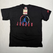 Vintage 90's Nike Jordan Made in USA T-shirt Boys L 14-16 Brand New With Tags