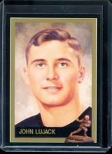 John Lujack 1991 Heisman card #13 Notre Dame Fighting Irish Football 1947 Winner