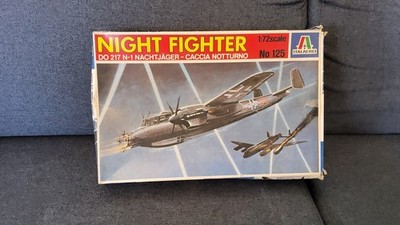 Modellbausatz Italeri 1:72 Night Fighter Do 217 N-1 Nachtjäger -Caccia Notturno