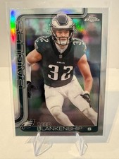 Reed Blankenship 2025 Topps Chrome Refractor #251 Eagles