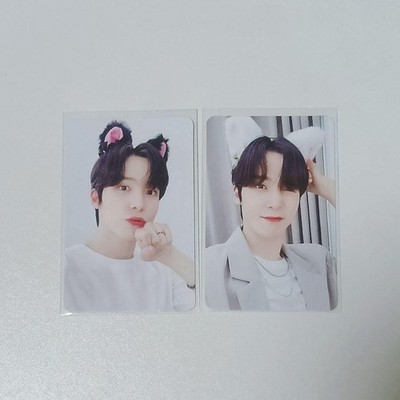 ATEEZ Yunho makestar cat ear photocard