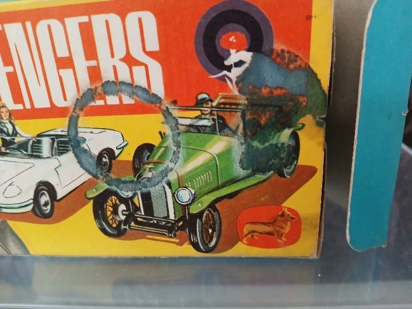 Juego de regalo vintage Corgi GS40 40 The Avengers completo en excelente caja original Foto 4 de 4