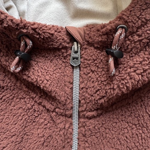 KUHL Elixir Hoody Womens Small High Pile Fleece Mocha Fuzzy Soft Never Worn - Picture 5 of 17