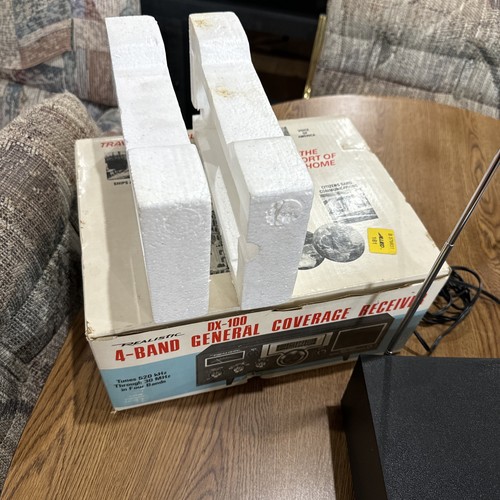 Realistic DX-100 Receiver, very good Condition With Box - Zdjęcie 4 z 9