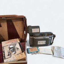 Vintage Polaroid 900 Electric Eye Land Camera With Case Paperwork