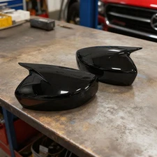 For Infiniti G25 G37 Q40 Q60 2009-2015 Gloss Black  Wing Mirror Cover Caps